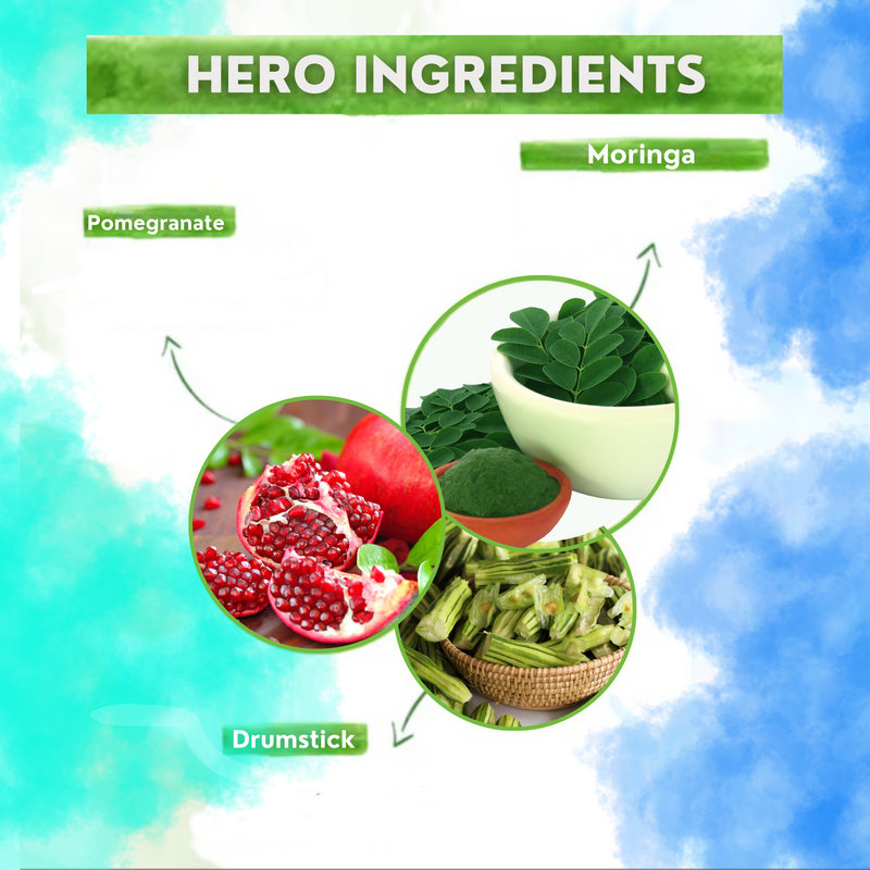 VEG DHA AND MORINGA 14+