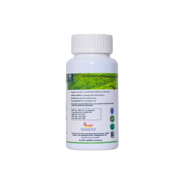 ANGEL GREEN TEA 100 MG